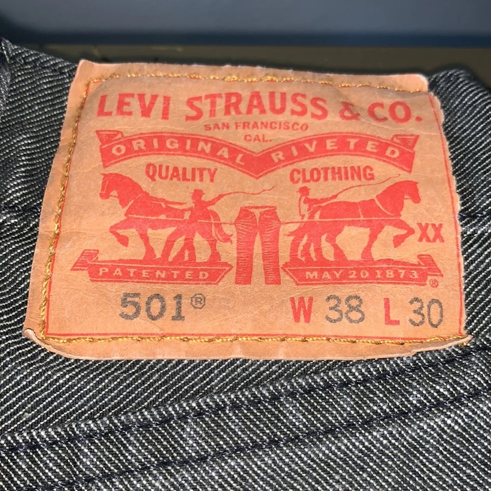 LEVIS 501 JEANS - Picture 2 of 7